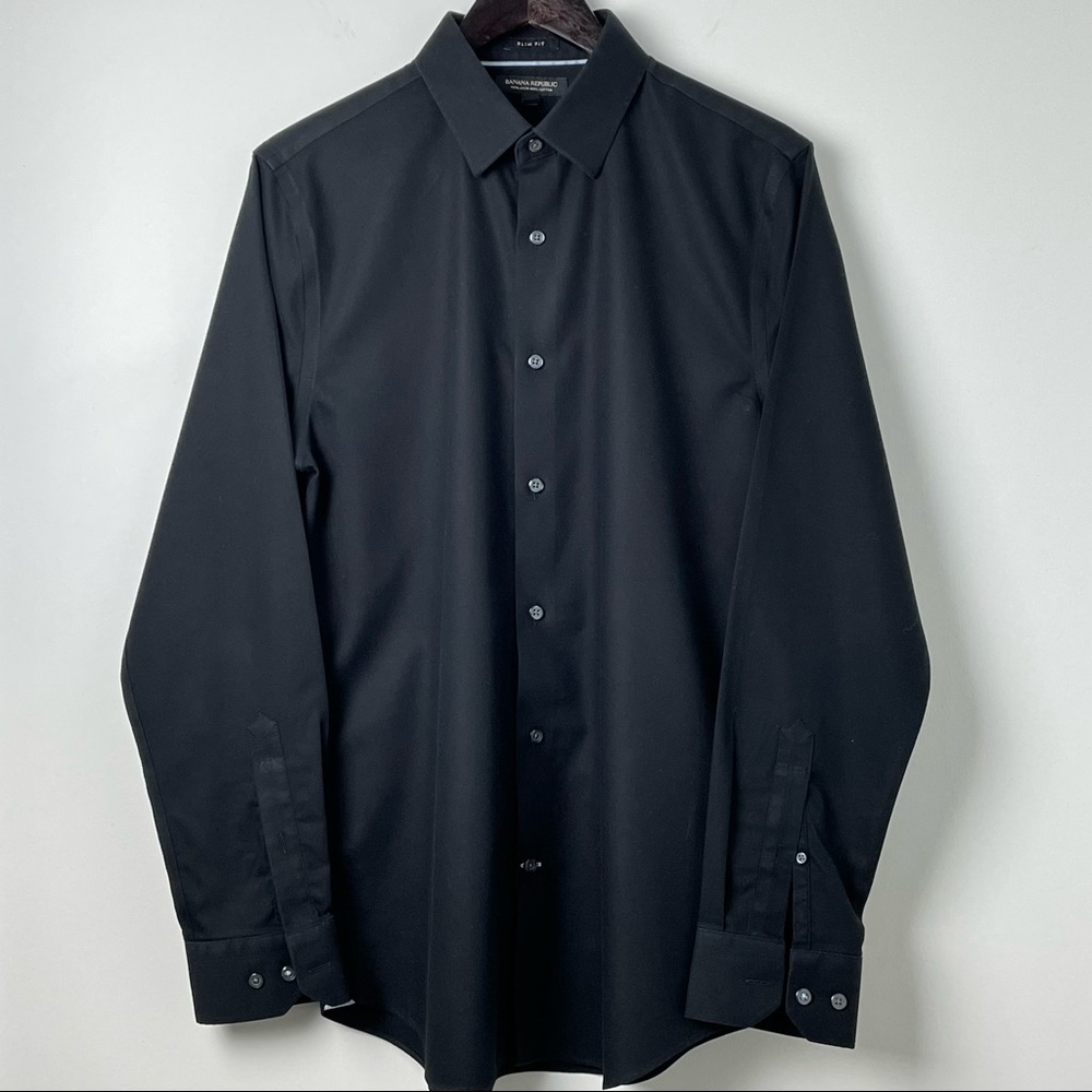 Banana Republic SLIM-FIT NON-IRON DRESS SHIRT Size Medium